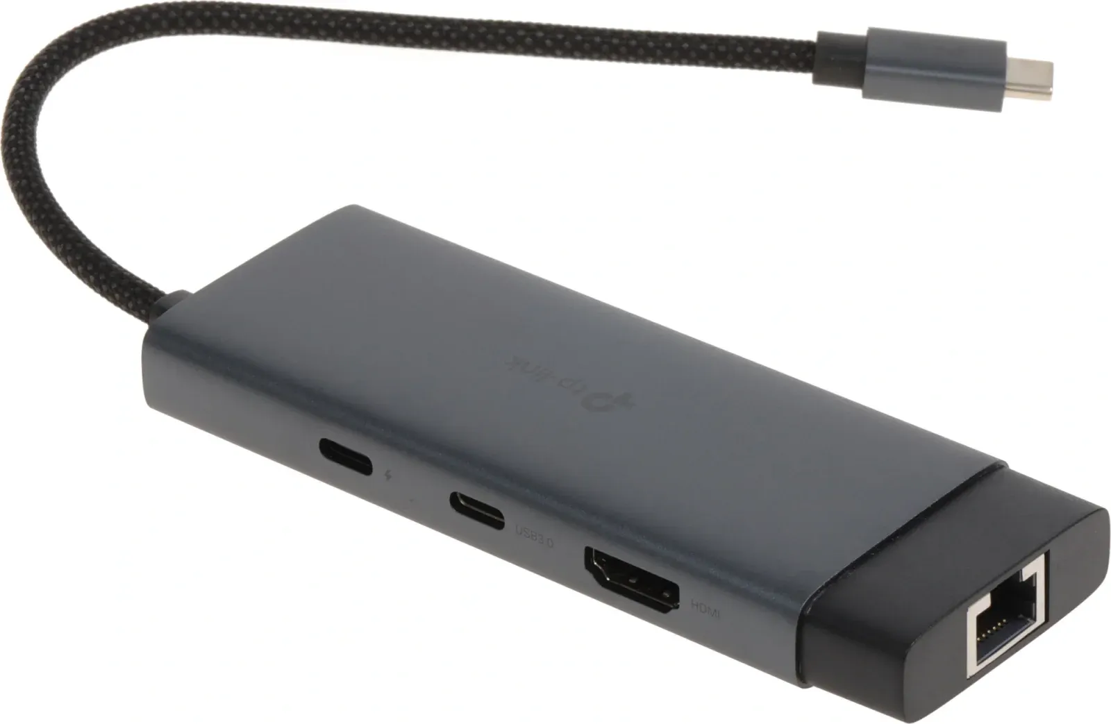 Разветвитель USB-C TP-Link UH6120C 2порт. серый - фото 2