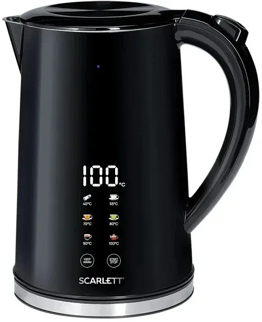 Чайники SCARLETT SC-EK21S66 черный - фото 1