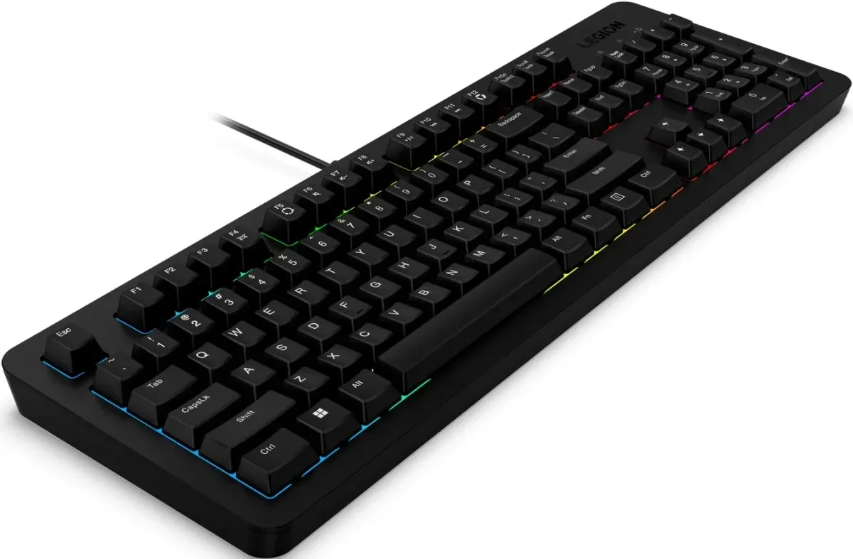 Клавиатуры LENOVO K310 RGB черный - фото 2