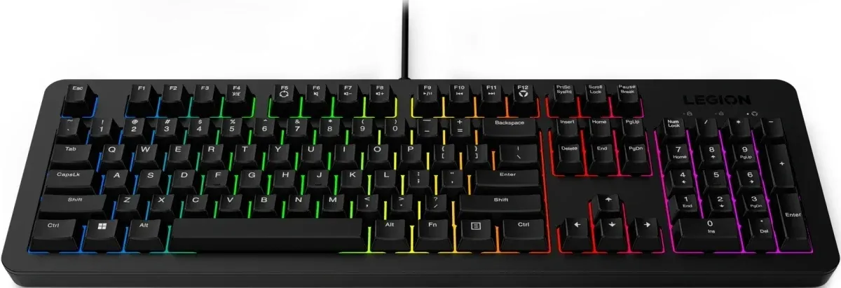 Клавиатуры LENOVO K310 RGB черный - фото 4