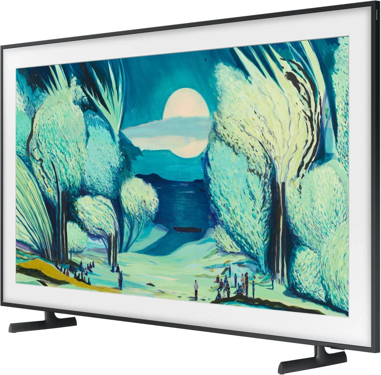 Телевизор QLED Samsung 55 QE55LS03FAUXRU The Frame черный 4K Ultra HD 120Hz DVB-T2 DVB-C DVB-S2 USB WiFi Smart TV - фото 2