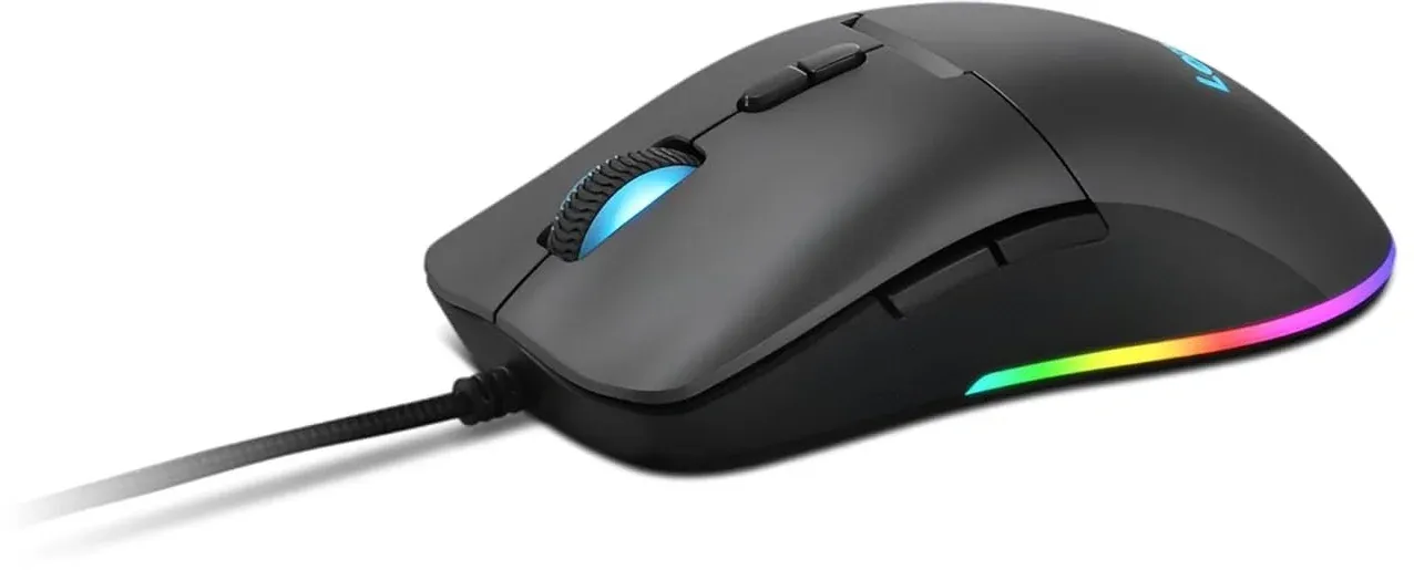 Мышь Lenovo M210 RGB Gaming черный оптическая 8000dpi USB 6but GY51M74265 - фото 2