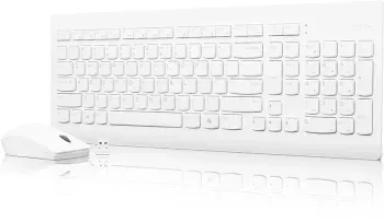 Клавиатура + мышь Lenovo 510 клав:белый мышь:белый USB беспроводная BT GX31F38001 - фото 8