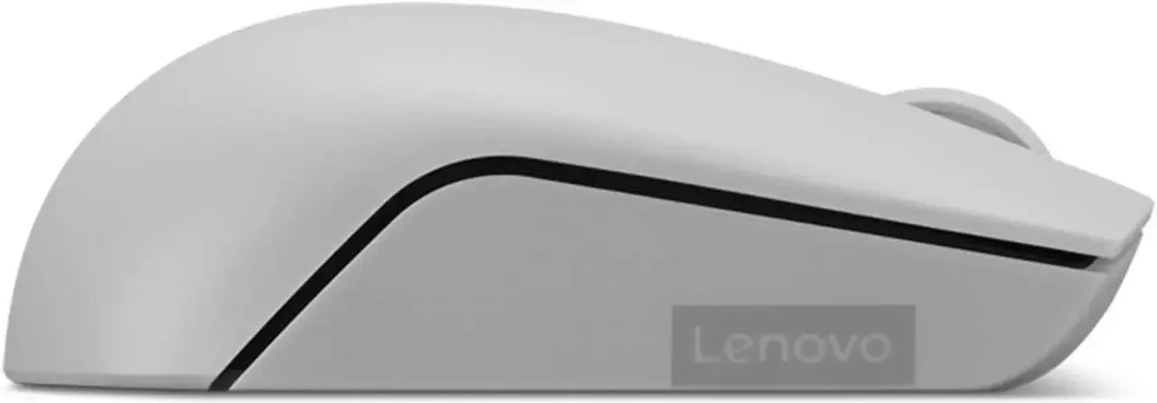 Мышь Lenovo 300 Wireless Compact серый оптическая 1000dpi беспров. USB 2but GY51L15678 - фото 4