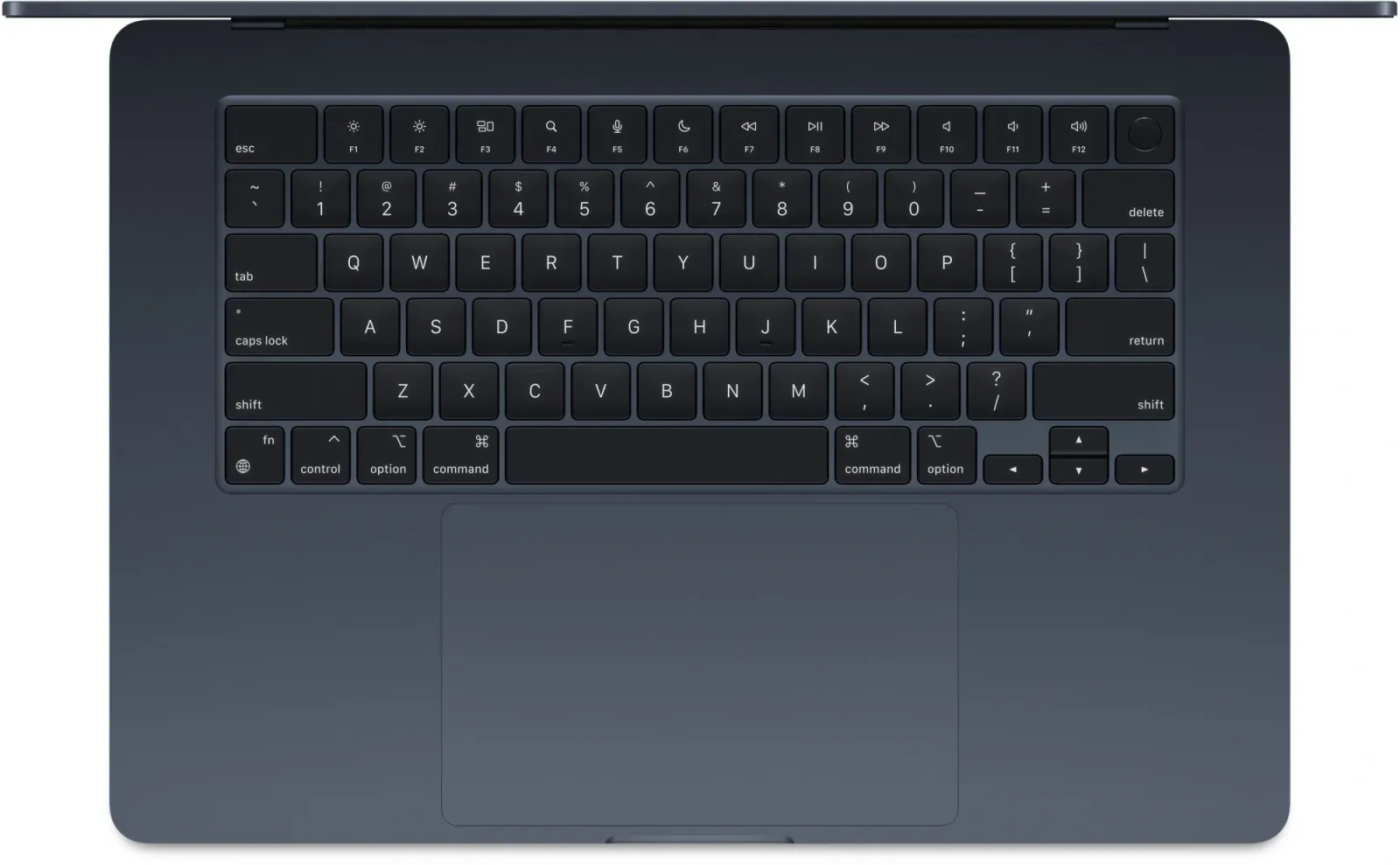 Ноутбук Apple MacBook Air A3241 M4 10 core 16Gb SSD256Gb/10 core GPU 15.3 Liquid Retina 2880x1864 macOS midnight WiFi BT Cam MW1L3LL/A - фото 2