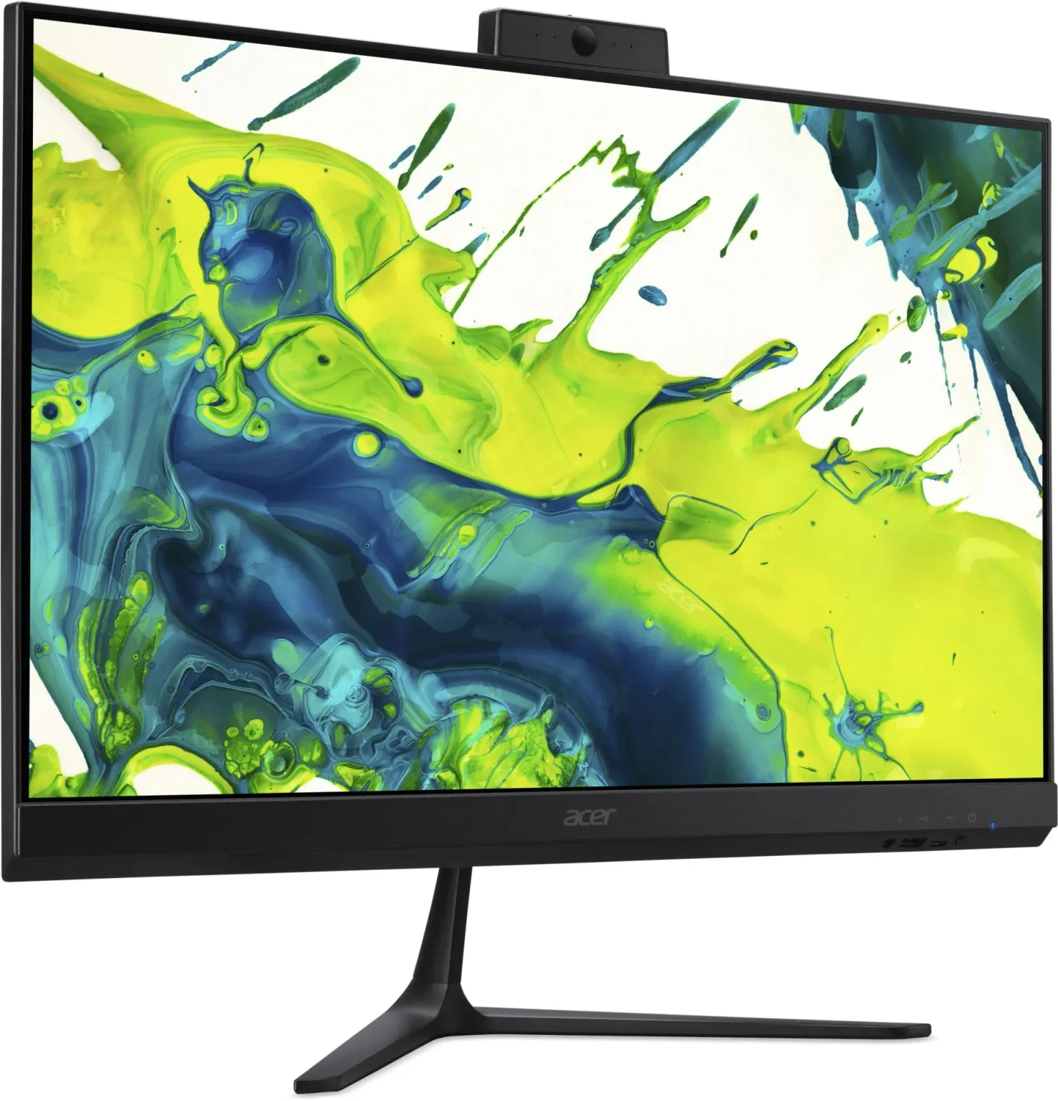Моноблок Acer Aspire C24-2G 23.8 Full HD i5 13420H 2.1 16Gb SSD512Gb UHDG Eshell GbitEth WiFi BT 65W клавиатура мышь Cam черный 1920x1080 - фото 3