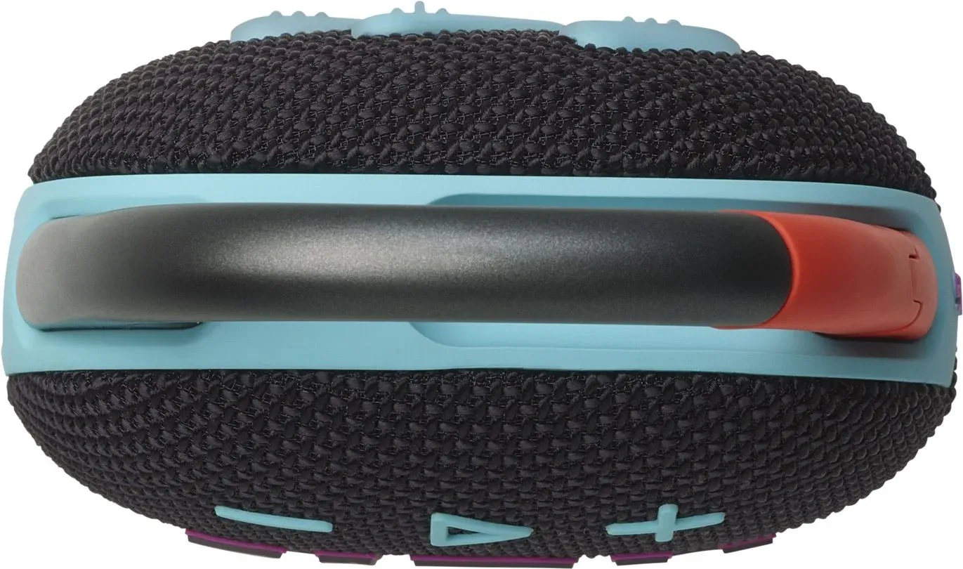 Колонка порт. JBL Clip 5 черный/оранжевый 7W Mono BT 10м 1400mAh - фото 4