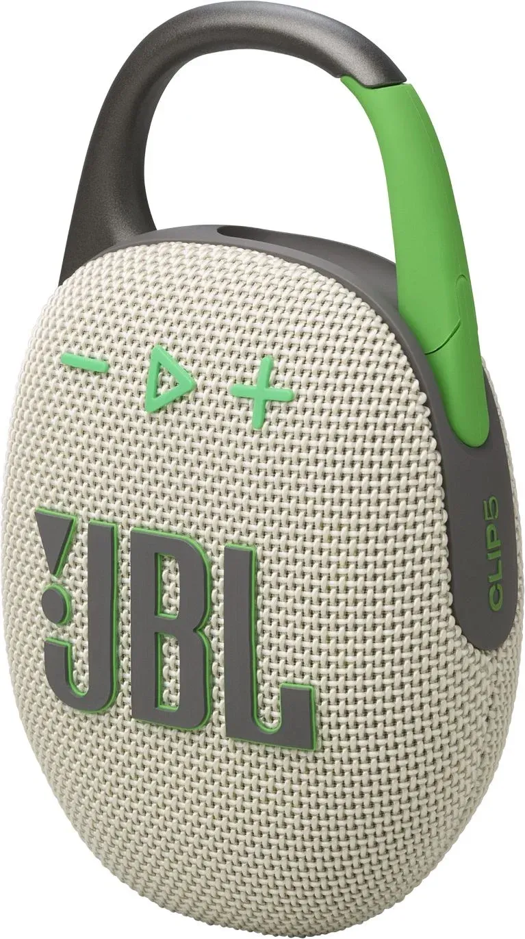 Колонка порт. JBL Clip 5 песочный 7W Mono BT 10м 1400mAh - фото 4