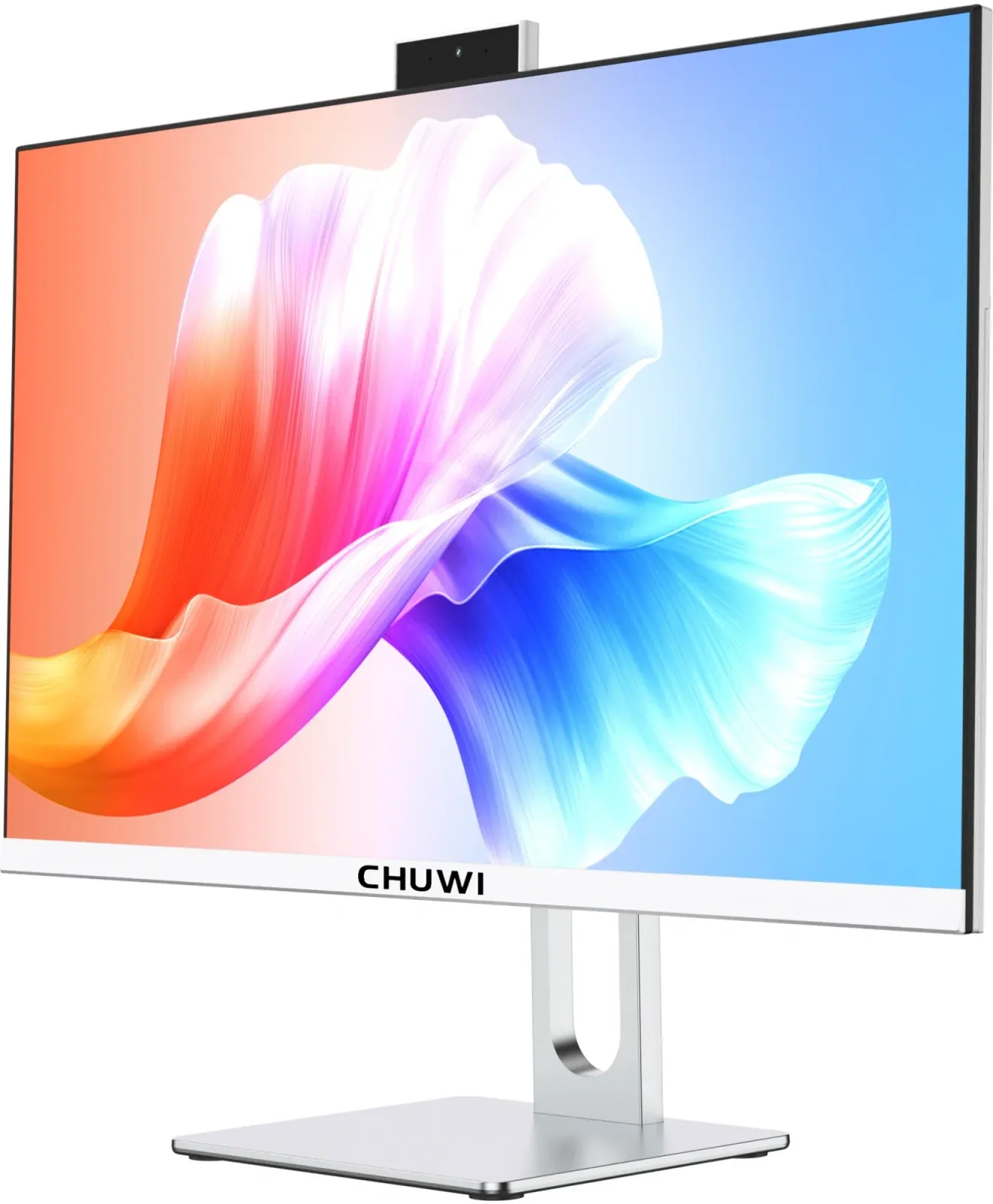Моноблок Chuwi Unitech 24 23.8 Full HD Ryzen 5 6600H 3.3 16Gb SSD512Gb 660M Windows 11 Pro GbitEth WiFi BT 48W клавиатура мышь Cam белый 1920x1080 - фото 3