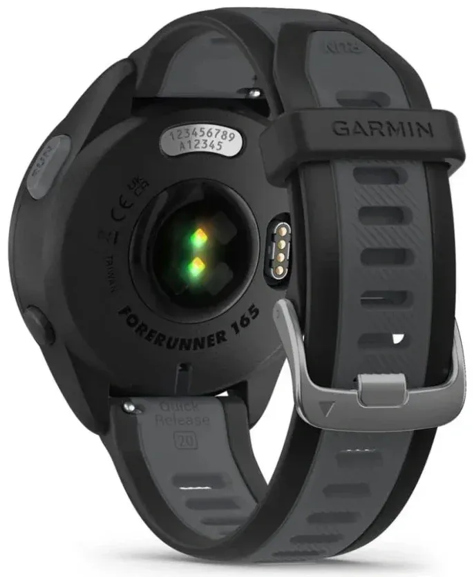 Смарт-часы Garmin Forerunner 165 30.4мм 1.2 AMOLED корп.черный рем.черный разм.брасл.:126-203мм 010-02863-20 - фото 6