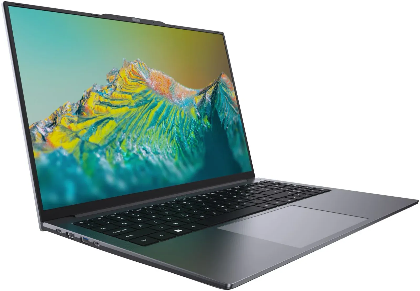 Ноутбук Chuwi Corebook Plus Ryzen 5 7430U 16Gb SSD512Gb AMD Radeon Graphics 16 IPS FHD 1920x1200 Windows 11 Home grey WiFi BT Cam 6500mAh - фото 4