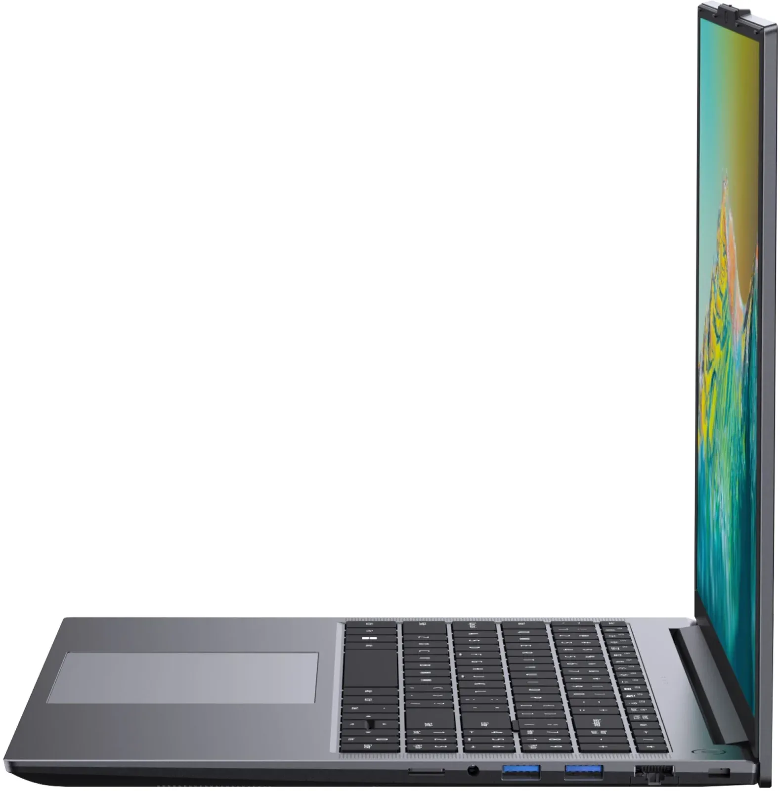 Ноутбук Chuwi Corebook Plus Ryzen 5 7430U 16Gb SSD512Gb AMD Radeon Graphics 16 IPS FHD 1920x1200 Windows 11 Home grey WiFi BT Cam 6500mAh - фото 7