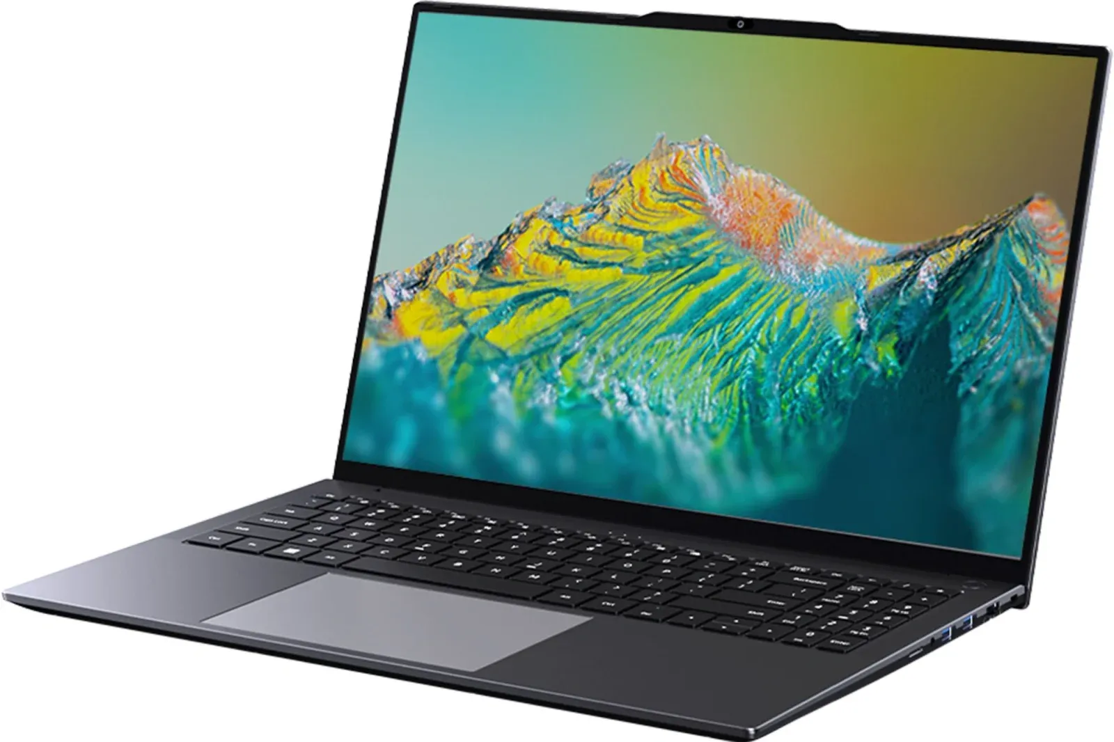 Ноутбук Chuwi Corebook Plus Ryzen 5 7430U 16Gb SSD512Gb AMD Radeon Graphics 16 IPS FHD 1920x1200 Windows 11 Home grey WiFi BT Cam 6500mAh - фото 8