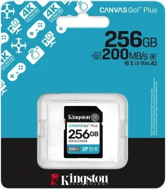 Флеш карта SDXC 256GB Kingston SDG4/256GB Canvas Go! Plus V30 w/o adapter - фото 7
