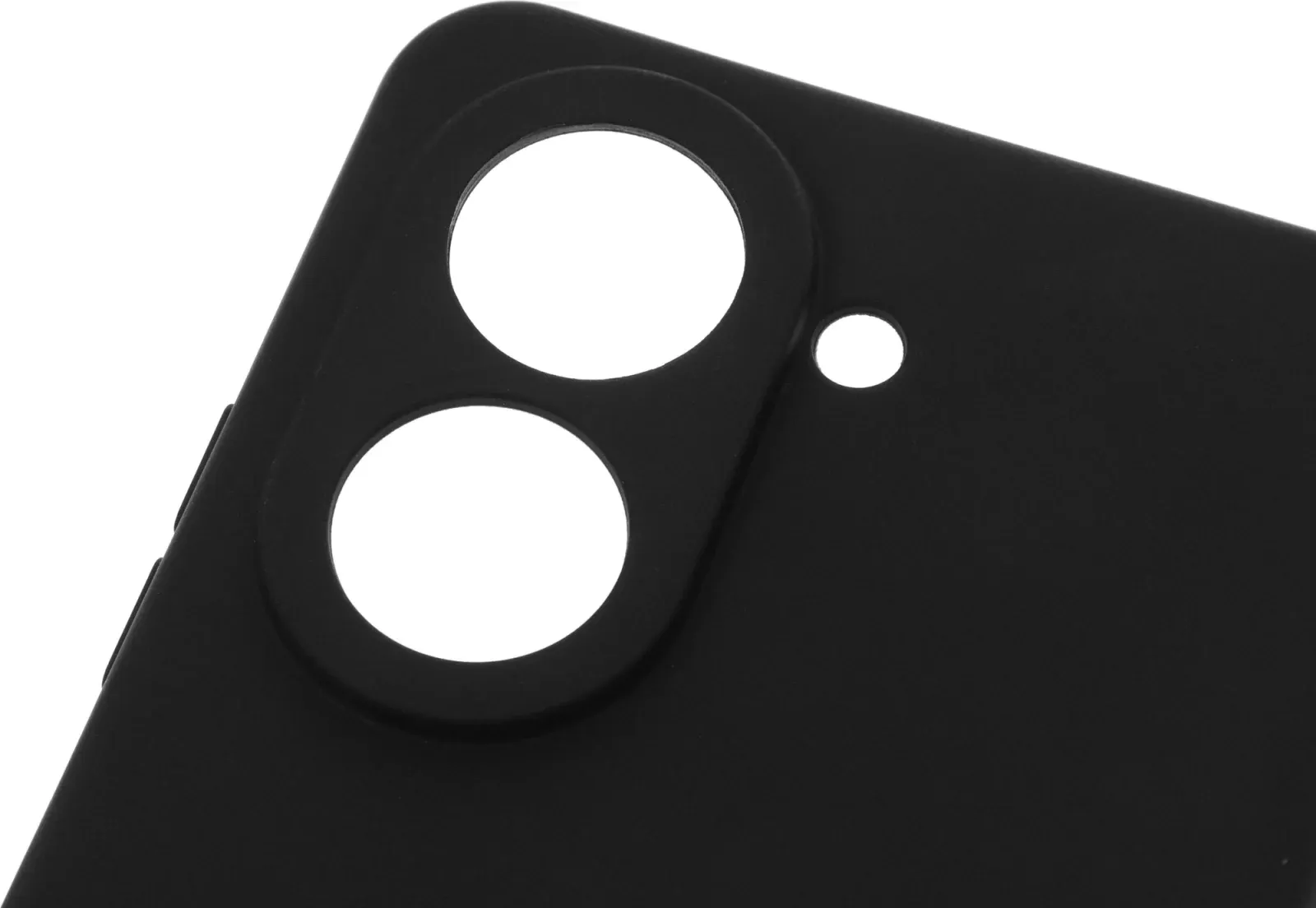 Чехол клип-кейс BoraSCO для Xiaomi Redmi A5 Silicone Case черный 75136 - фото 3