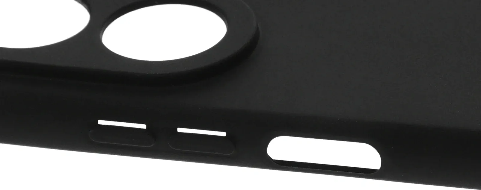 Чехол клип-кейс BoraSCO для Xiaomi Redmi A5 Silicone Case черный 75136 - фото 4