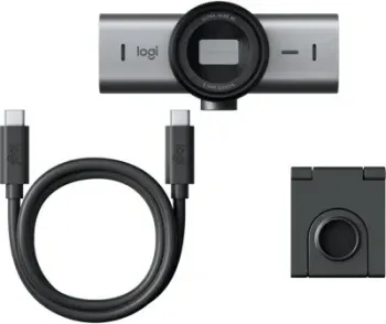 Камера Web Logitech MX Brio черный 8.5Mpix 3840x2160 USB3.0 с микрофоном 960-001549 - фото 8