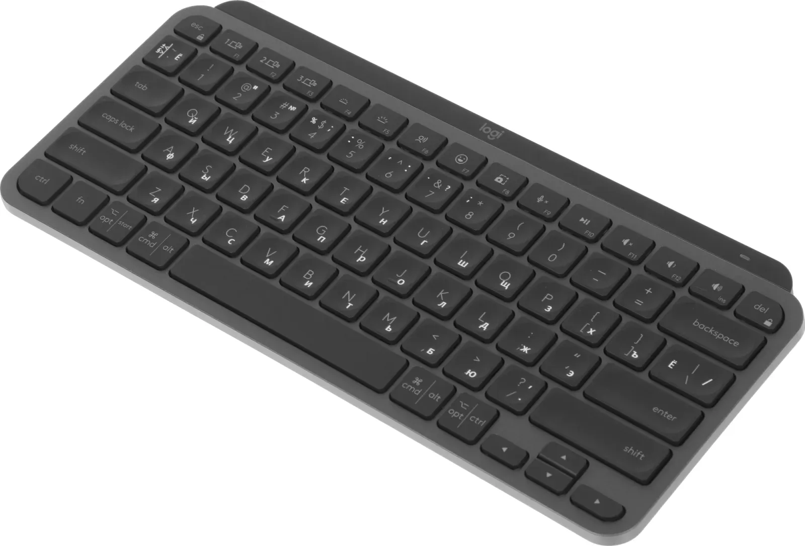 Клавиатура Logitech MX Keys Mini темно-серый/черный USB беспроводная BT/Radio LED 920-010617 - фото 3
