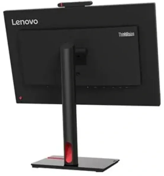 Монитор Lenovo 23.8 ThinkVision T24v-30 черный IPS LED 4ms 16:9 HDMI M/M Cam матовая HAS Piv 1000:1 250cd 178гр/178гр 1920x1080 75Hz VGA DP FHD USB 6кг - фото 4