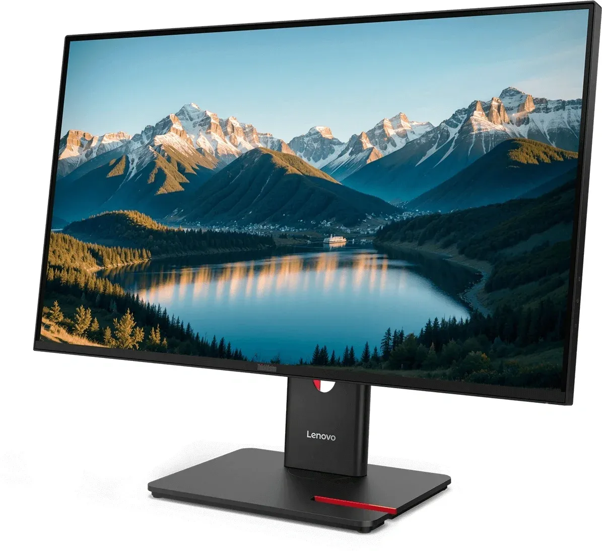 Монитор Lenovo 27 ThinkVision T27Q-40 черный IPS 4ms 16:9 HDMI полуматовая HAS Piv 1500:1 350cd 178гр/178гр 2560x1440 120Hz DP 2K USB 6.5кг - фото 3