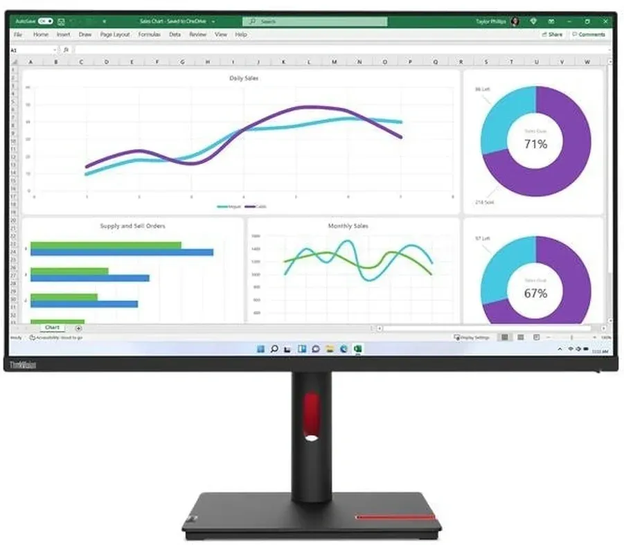 Мониторы ЖК LENOVO T32h-30 - фото 1