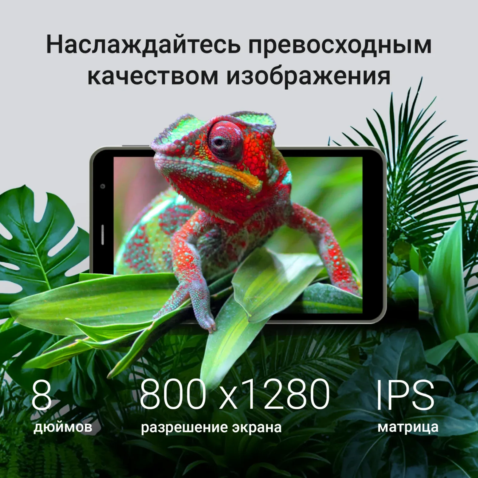 Планшетные компьютеры DIGMA R8 темно-серый - фото 2
