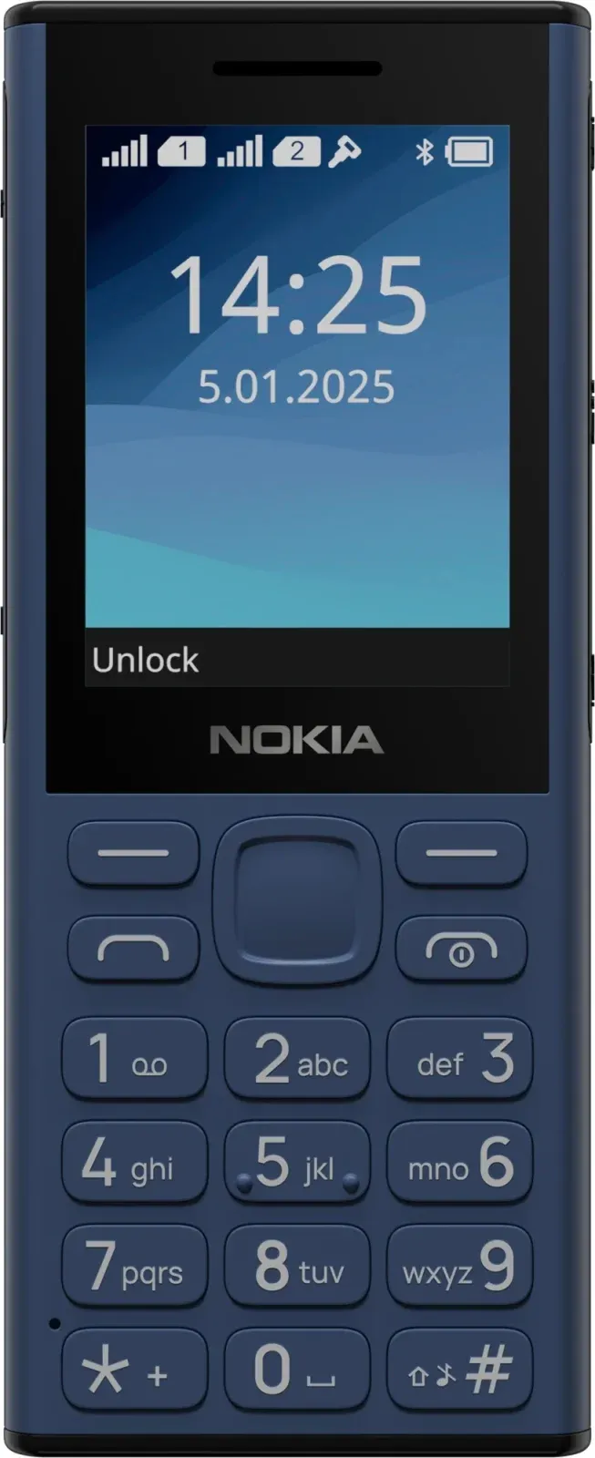Мобильный телефон Nokia TA-1704 130 DS синий моноблок 2Sim 2.4 240x230 GSM900/1800 Protect MP3 FM microSD max32Gb