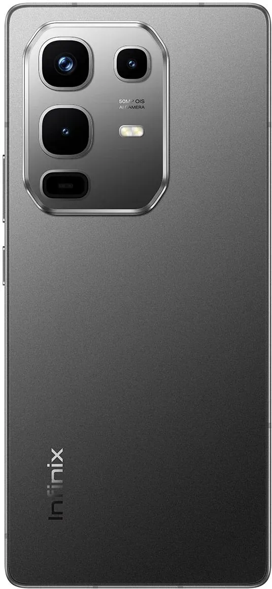 Смартфон Infinix X6858 Note 50 256Gb 8Gb черный моноблок 3G 4G 2Sim 6.78 1080x2436 Android 15 50Mpix 802.11 a/b/g/n/ac NFC GPS GSM900/1800 GSM1900 Protect FM - фото 3