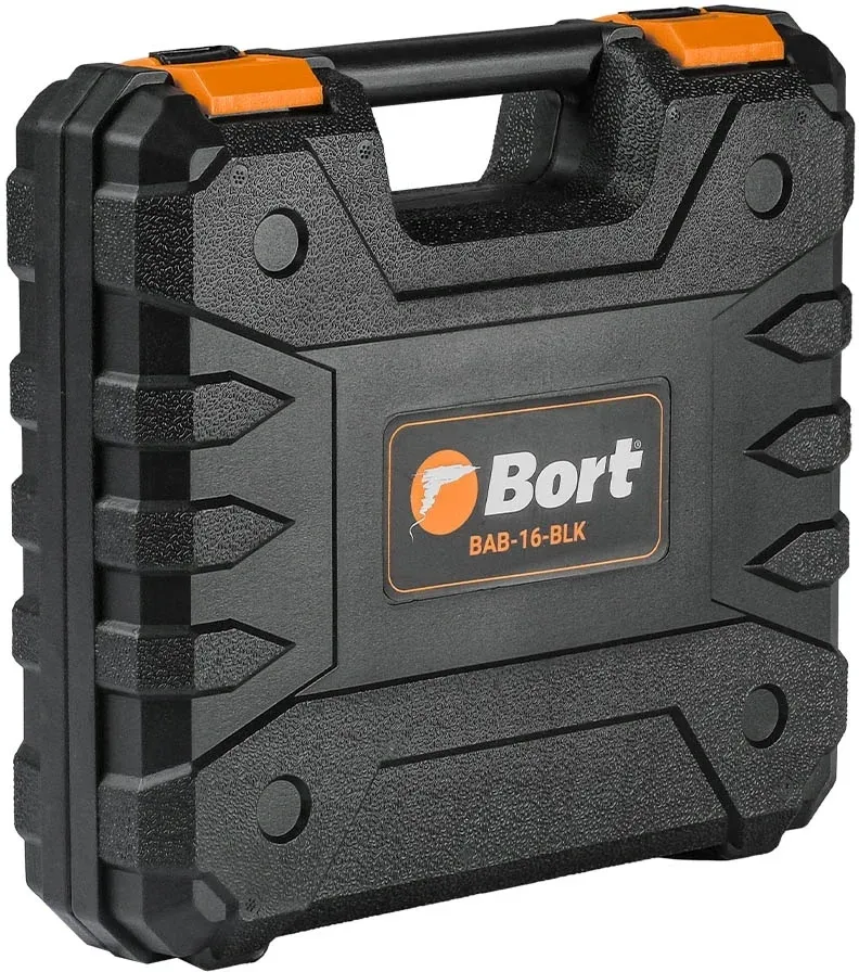 Дрель-шуруповерт Bort BAB-16-BLK аккум. патрон:быстрозажимной кейс в комплекте 93414868 - фото 2