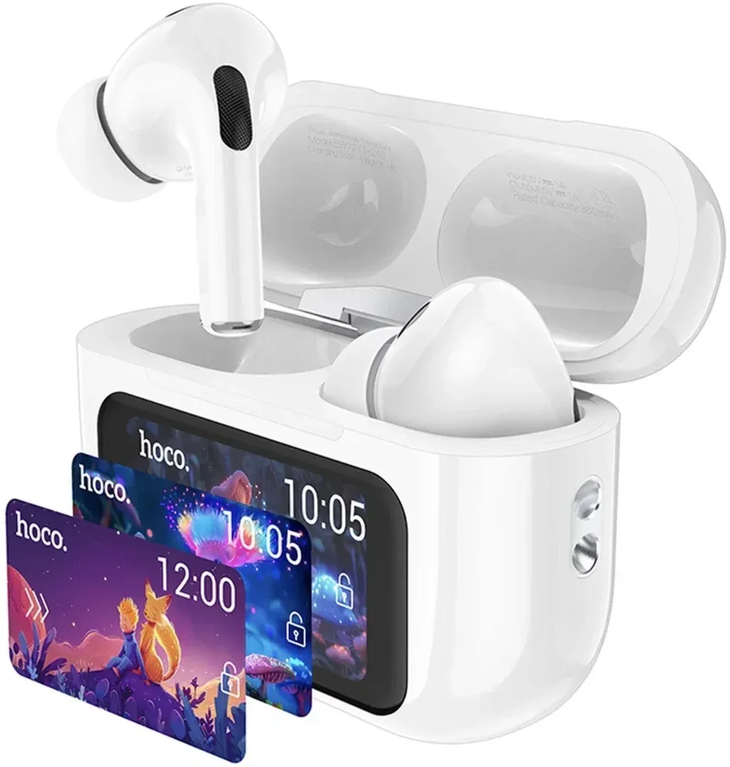 Гарнитура внутриканальные Hoco EW72 Lite белый беспроводные bluetooth в ушной раковине 51004 - фото 2