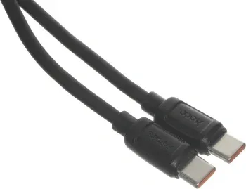 Кабель Hoco X115 52018 USB Type-C m-USB Type-C m 1м черный - фото 7
