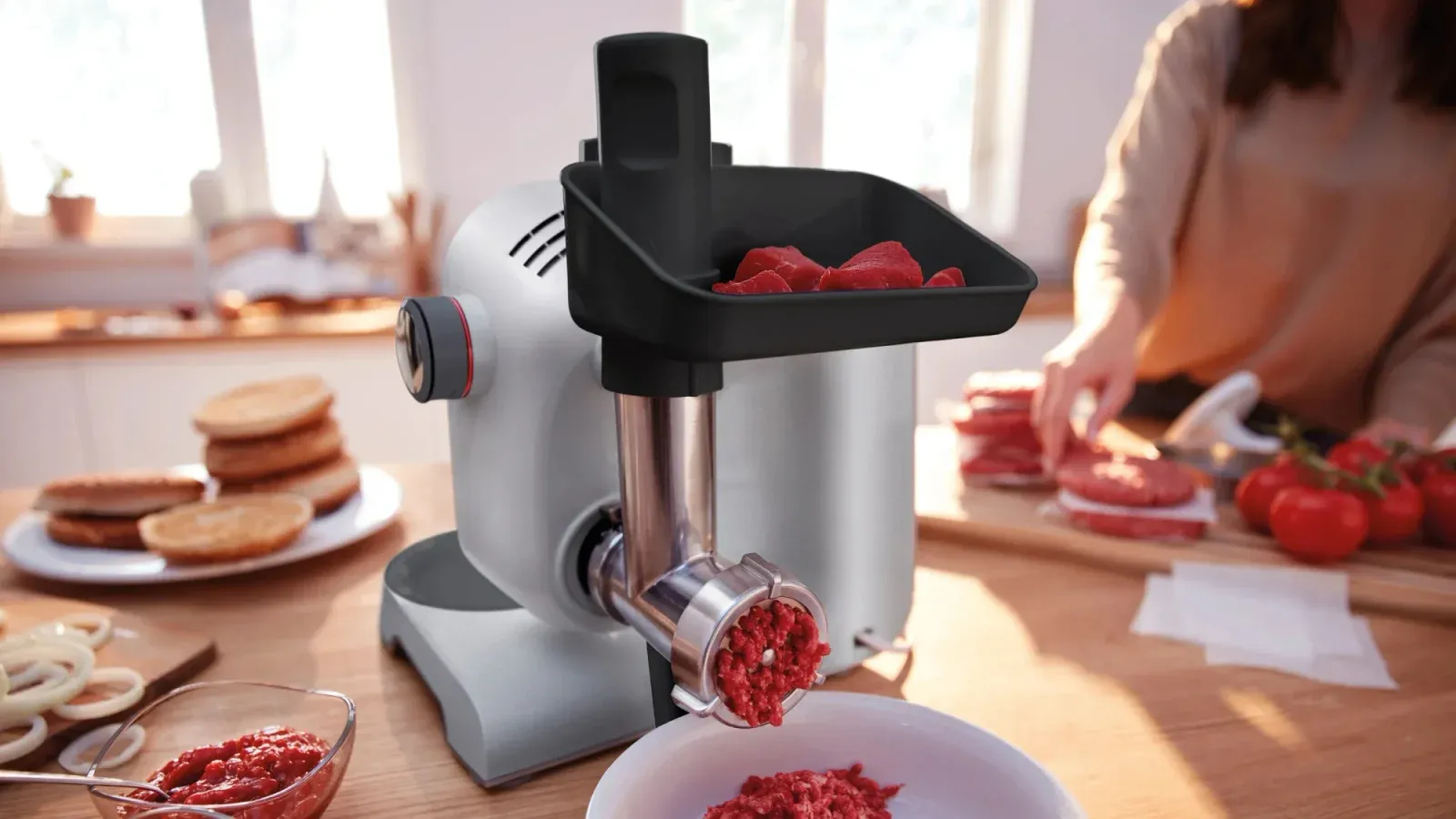 Кухонная машина Bosch MUM58359 1000Вт черный/серый - фото 7
