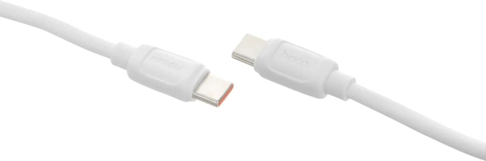 Кабель Hoco X115 52025 USB Type-C m-USB Type-C m 1.2м белый - фото 3