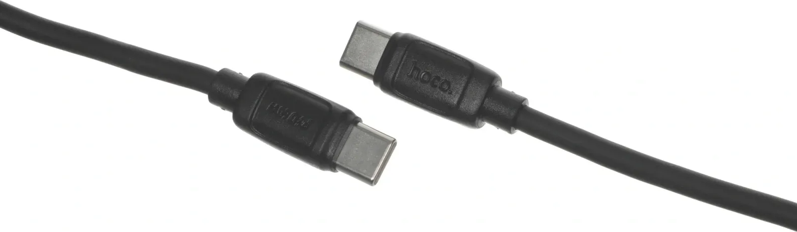 Кабель Hoco X115 51998 USB Type-C m-USB Type-C m 1м черный - фото 2