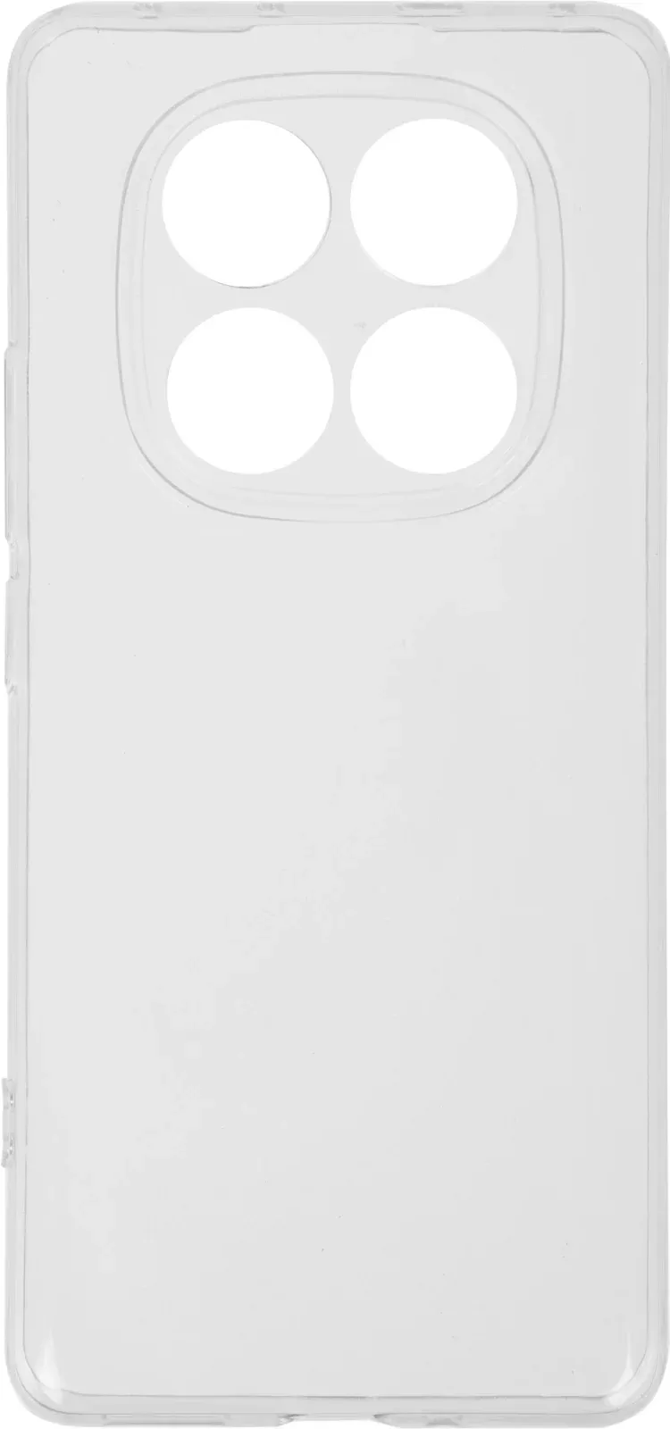 Чехол клип-кейс BoraSCO для Xiaomi Redmi Note 14 Pro 5G/Poco X7 Silicone Case прозрачный 74551 - фото 2