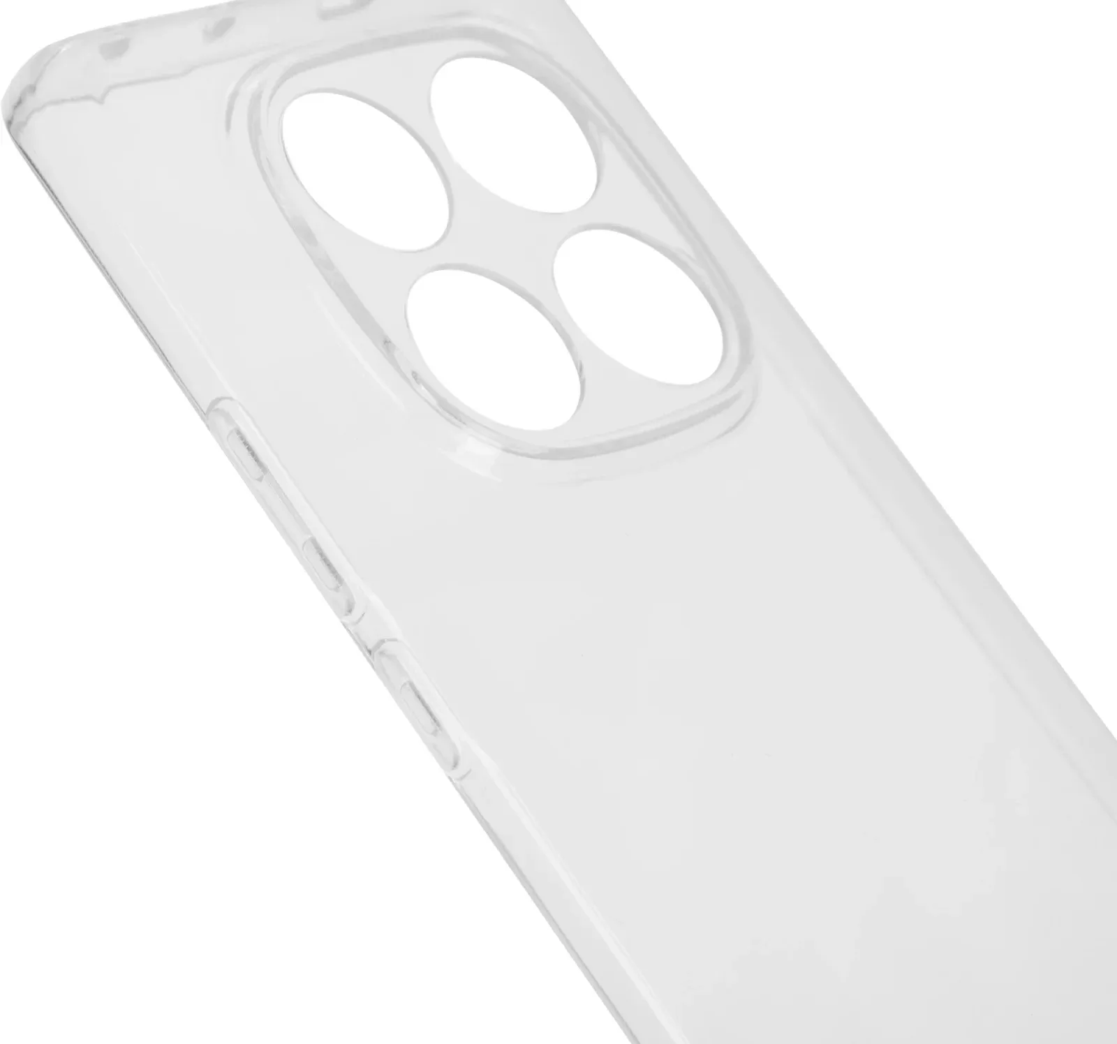 Чехол клип-кейс BoraSCO для Xiaomi Redmi Note 14 Pro 5G/Poco X7 Silicone Case прозрачный 74551 - фото 6