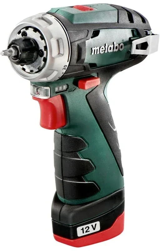 Дрель-шуруповерт Metabo Metabo PowerMaxx BS аккум. патрон:быстрозажимной кейс в комплекте 600984500 - фото 2