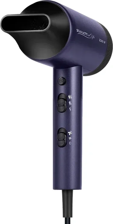 Фен Scarlett SC-HD70I61 2100Вт синий - фото 2