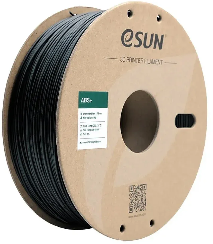 Пластик для принтера 3D Esun ABS+175B1P1 ABS+ d1.75мм 1кг 1цв. - фото 1