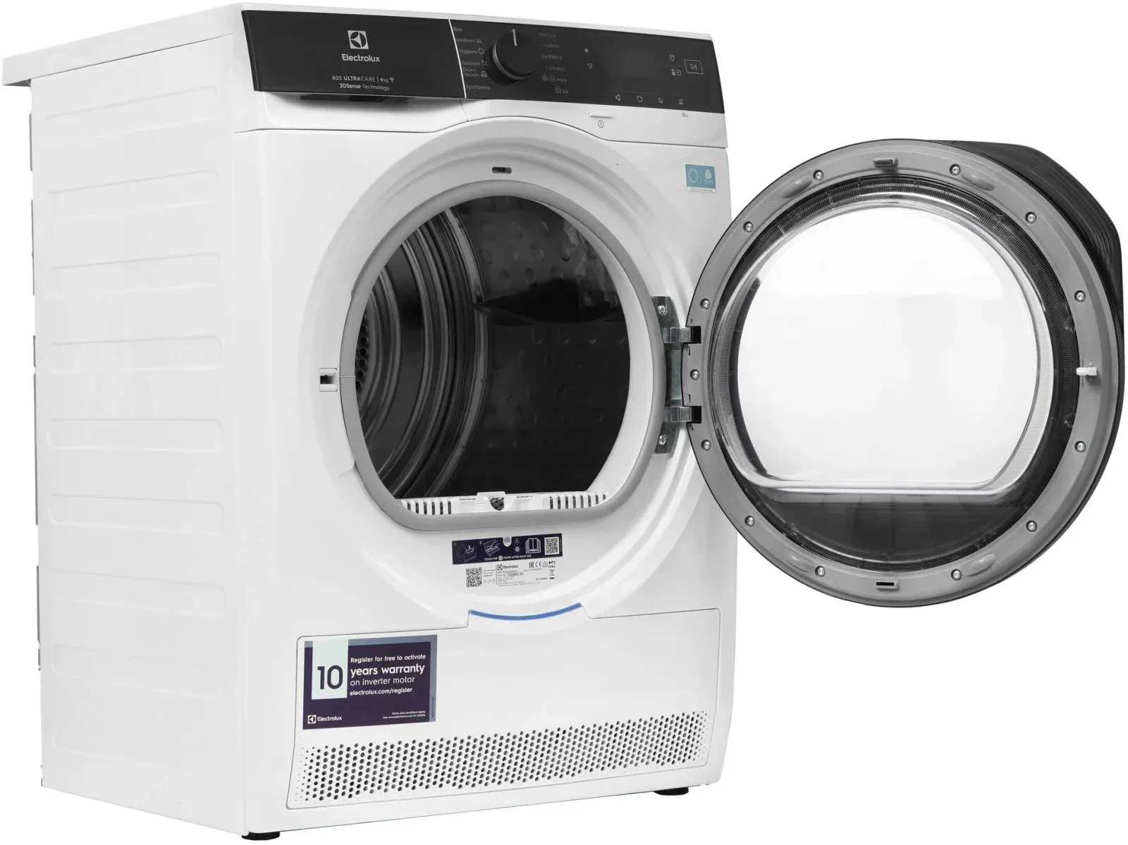 Сушильная машина Electrolux EW8D495MCE пан.англ. кл.энер.:A макс.загр.:9кг белый - фото 5