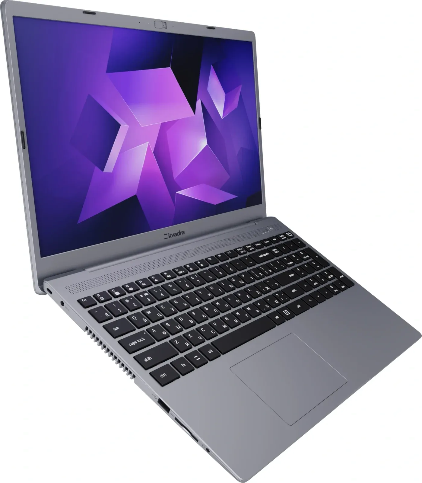 Ноутбук Kvadra Nau LE15T Rev.1.1 Core i5 1235U 8Gb SSD512Gb Intel UHD Graphics 15.6 IPS FHD 1920x1080 без ОС dk.grey WiFi BT Cam Y22L02P01101R_7872F1 - фото 3