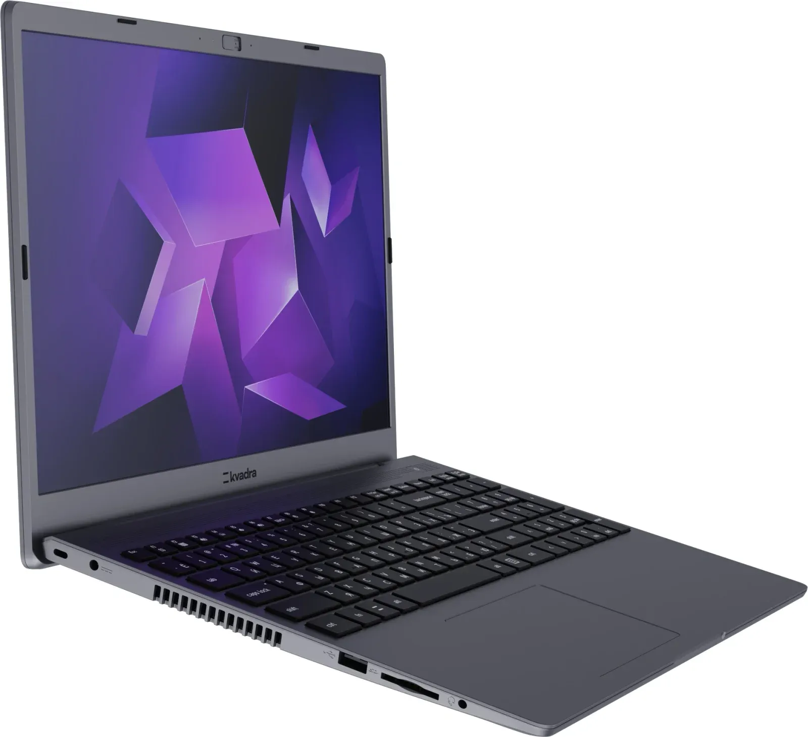Ноутбук Kvadra Nau LE15T Rev.1.1 Core i5 1235U 8Gb SSD512Gb Intel UHD Graphics 15.6 IPS FHD 1920x1080 без ОС dk.grey WiFi BT Cam Y22L02P01101R_7872F1 - фото 4