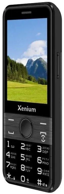 Мобильный телефон Xenium X800 черный моноблок 2Sim 2.8 240x320 Spreadtrum ThreadX RTOS 0.3Mpix GSM900/1800 MP3 FM microSD max32Gb - фото 2