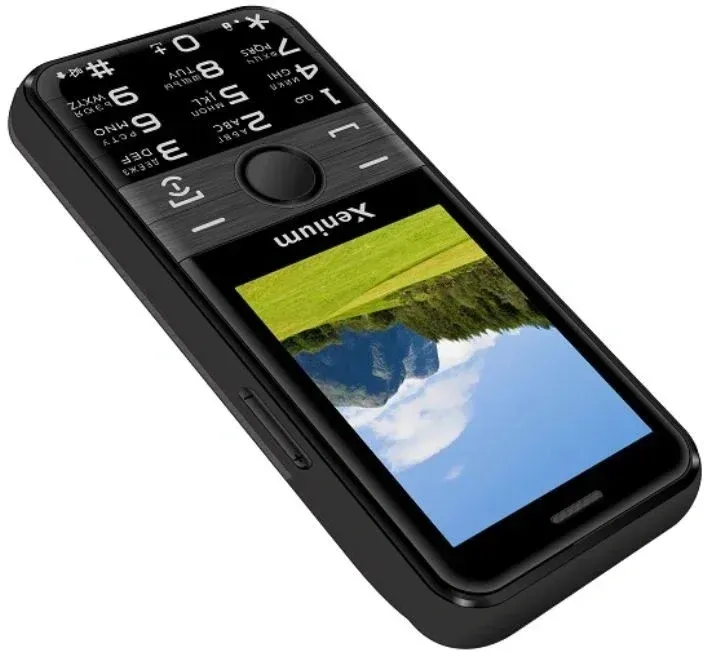 Мобильный телефон Xenium X800 черный моноблок 2Sim 2.8 240x320 Spreadtrum ThreadX RTOS 0.3Mpix GSM900/1800 MP3 FM microSD max32Gb - фото 4