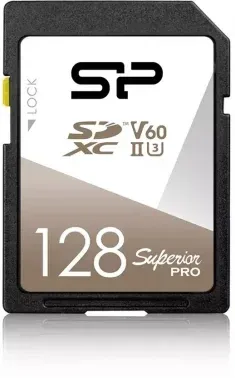 Флеш карта SDXC 128GB Silicon Power SP128GBSDXJV6V10 Superior Pro V60 w/o adapter - фото 2