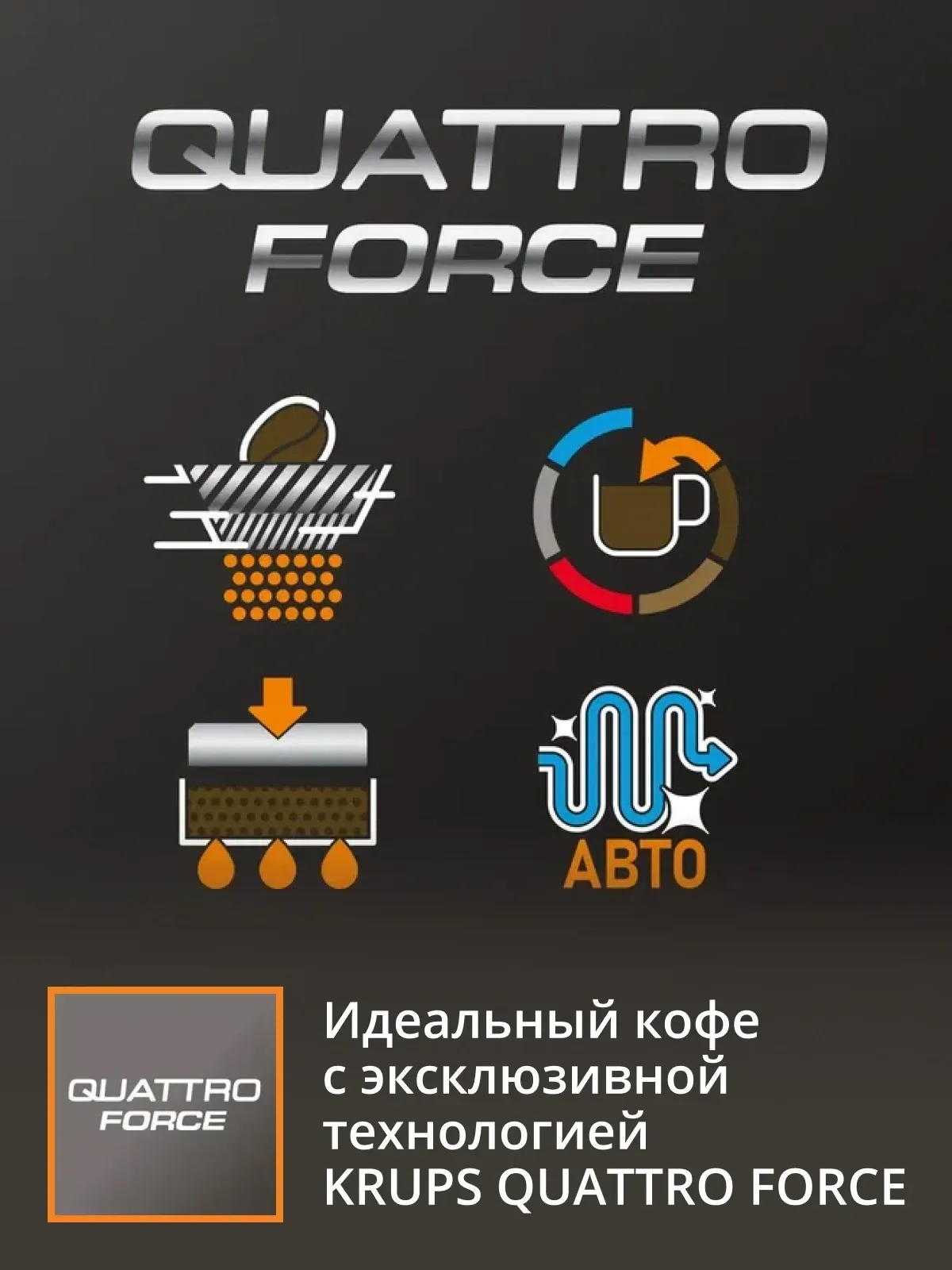 Кофемашина Krups Essential EA870810 1450Вт черный/нержавеющая сталь - фото 8