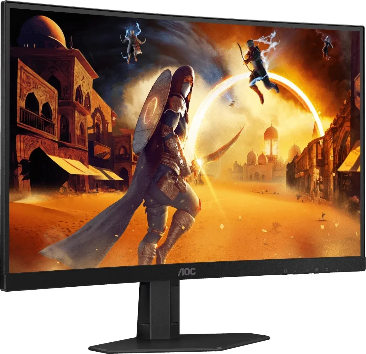 Монитор AOC 27 Gaming C27G4ZE черный/красный VA LED 16:9 HDMI матовая 300cd 178гр/178гр 1920x1080 280Hz DP FHD 4.98кг - фото 2