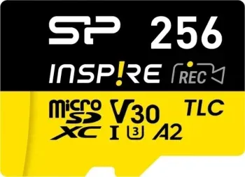 Флеш карта microSDXC 256GB Silicon Power SP256GBSTXLA2V1NSP Inspire V30 A2 + adapter - фото 7