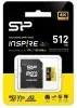 Флеш карта microSDXC 512GB Silicon Power SP512GBSTXLA2V1NSP Inspire V10 A2 + adapter - фото 6