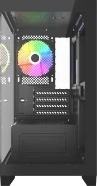 Корпус Accord ACC-350-02B черный без БП mATX 7x120mm 1xUSB2.0 1xUSB3.0 audio bott PSU - фото 5